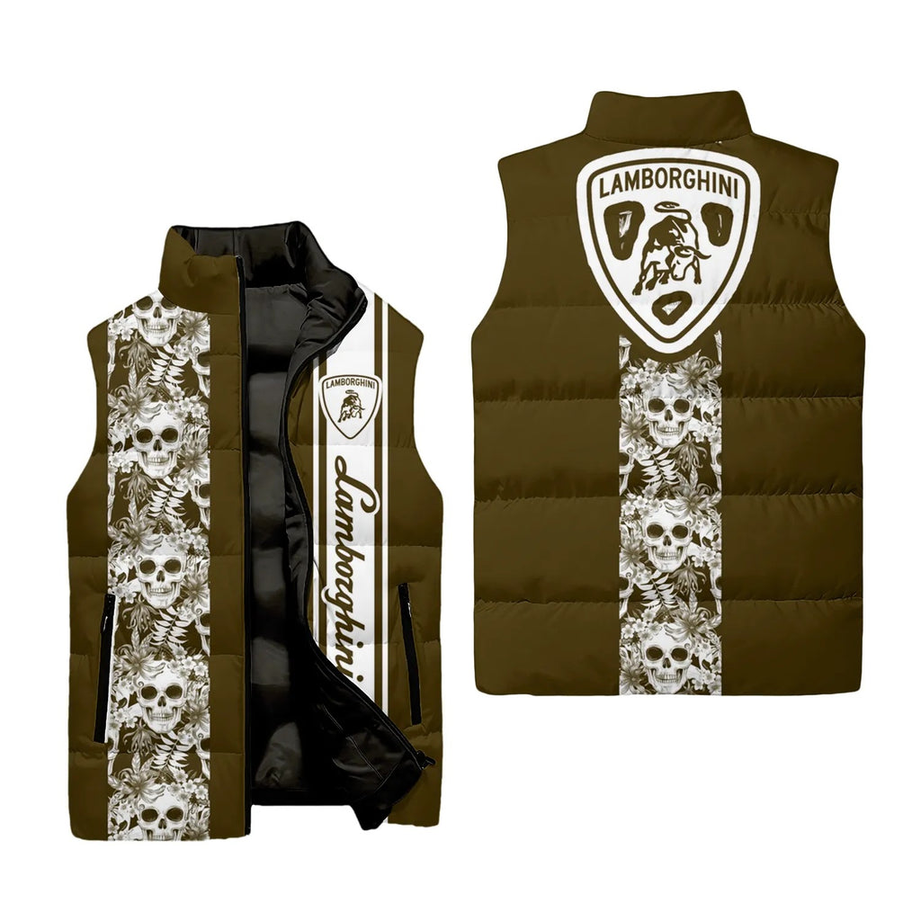 Lamborghini Sleeveless Puffer Jacket SHW042