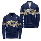 Pontiac Long Sleeve Polo SHW047