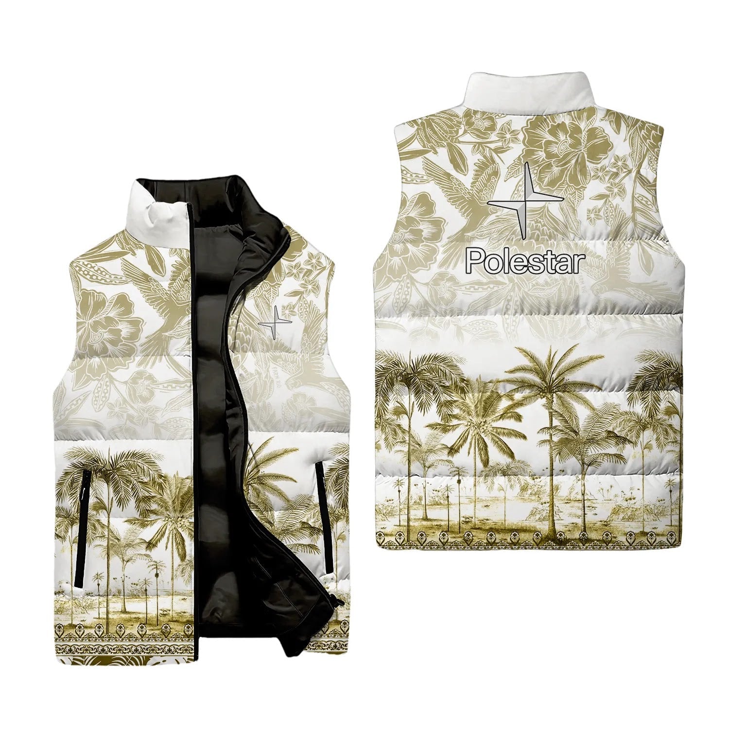 Polestar Sleeveless Puffer Jacket SC045