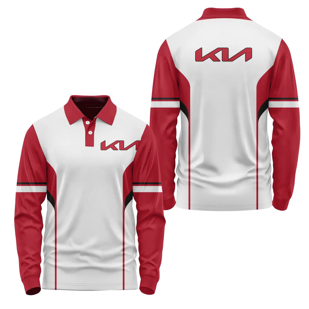 Kia Long Sleeve Polo SC113