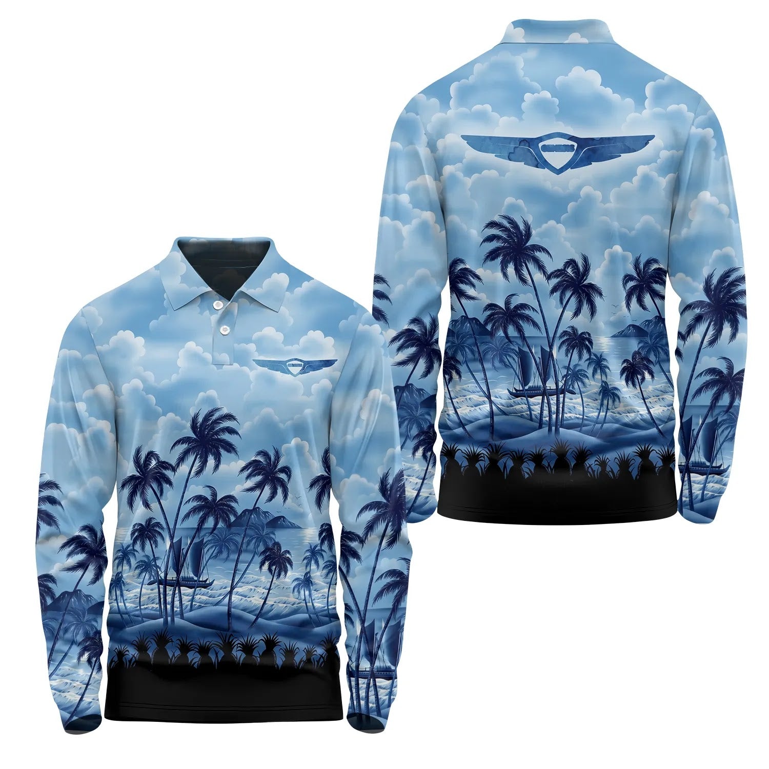 Genesis Long Sleeve Polo SHW018