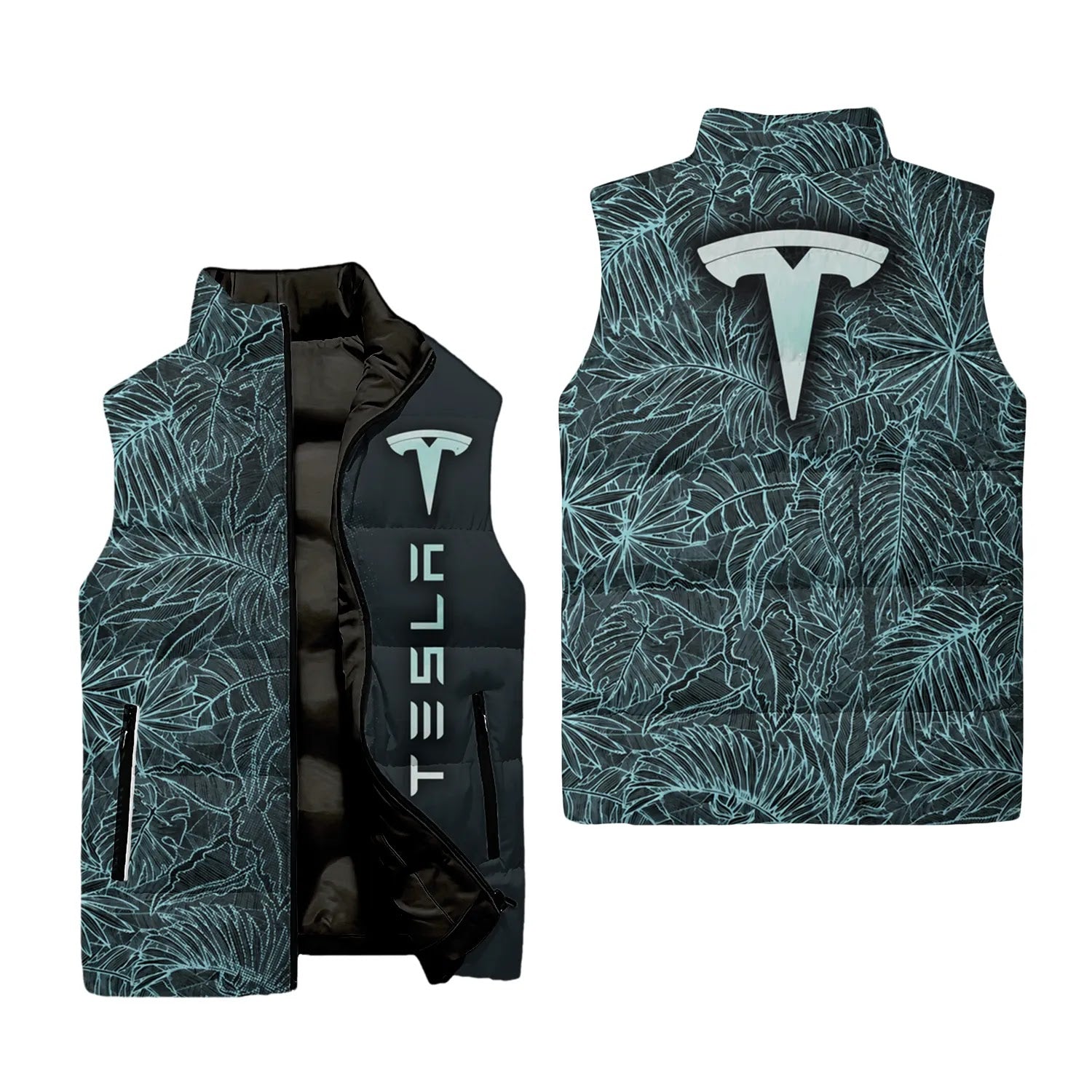 Tesla Sleeveless Puffer Jacket SHW008