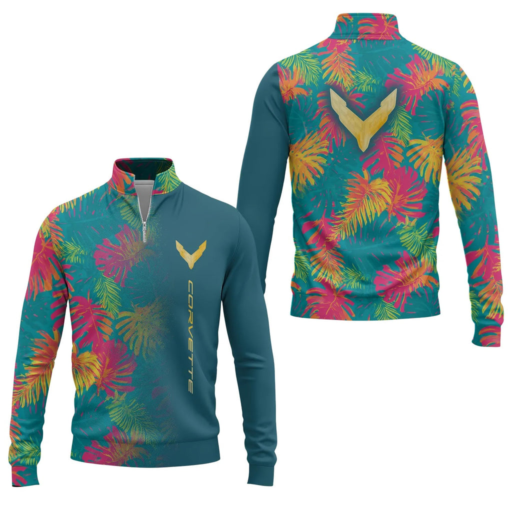Corvette Quarter-zip Pullover SHW059