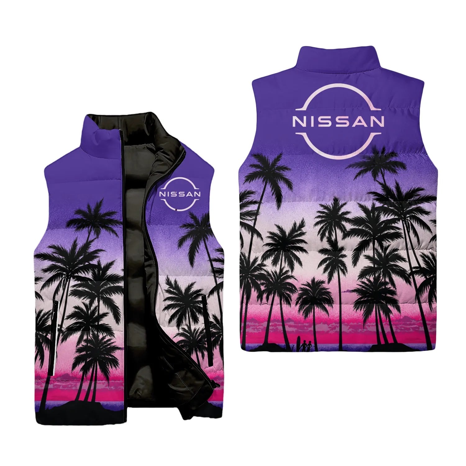 Nissan Sleeveless Puffer Jacket SHW019