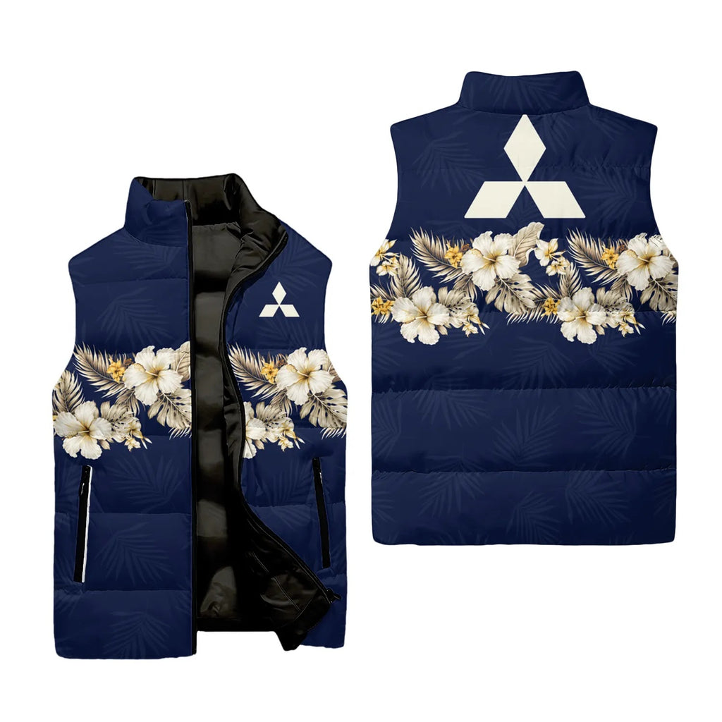 Mitsubishi Sleeveless Puffer Jacket SHW047