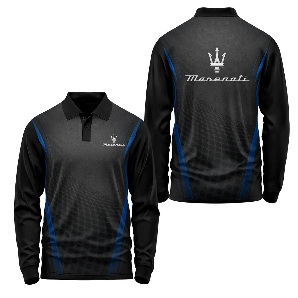 Maserati Long Sleeve Polo SC056