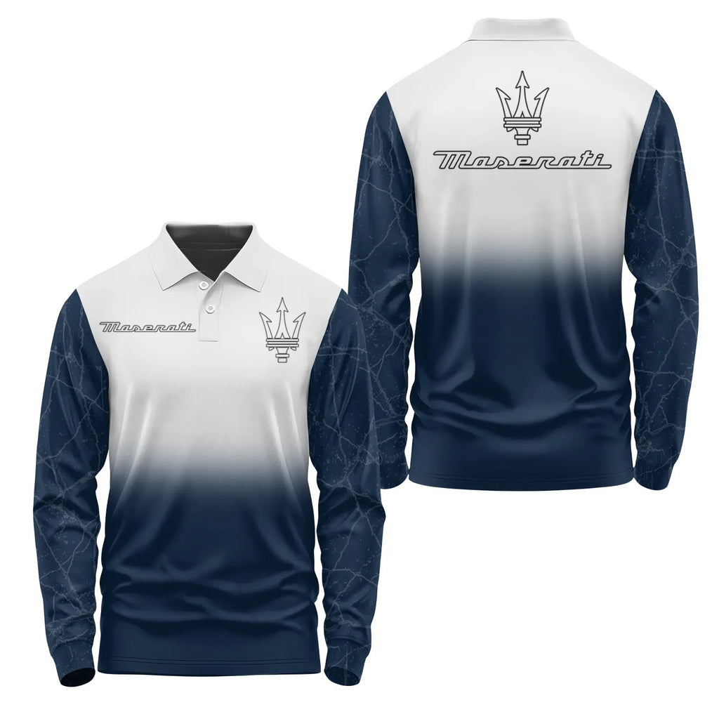 Maserati Long Sleeve Polo SC120