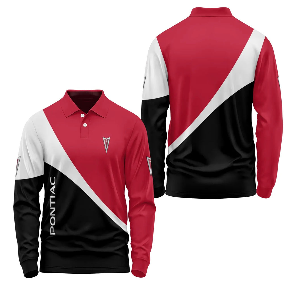 Pontiac Long Sleeve Polo SC090
