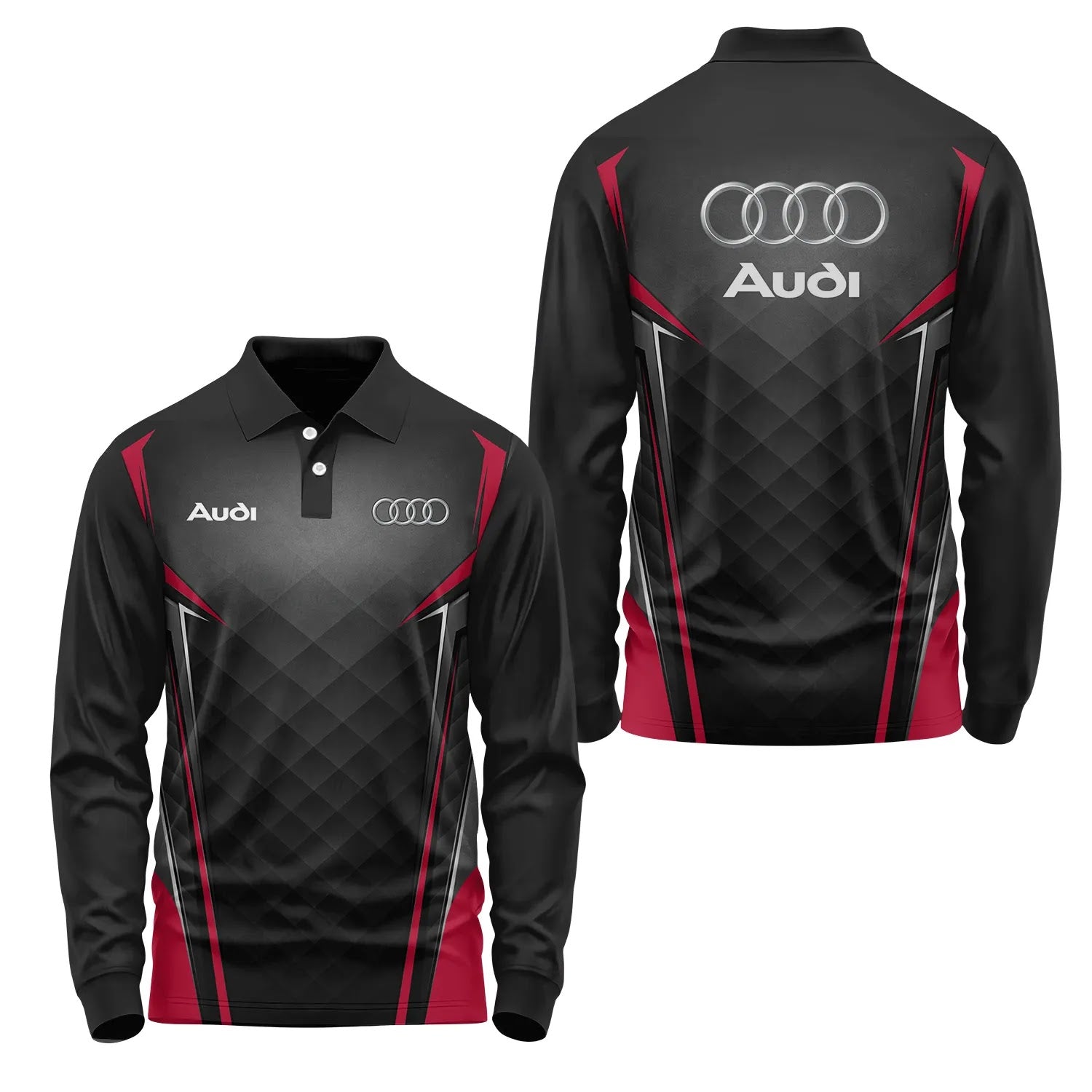 Audi Long Sleeve Polo SC074