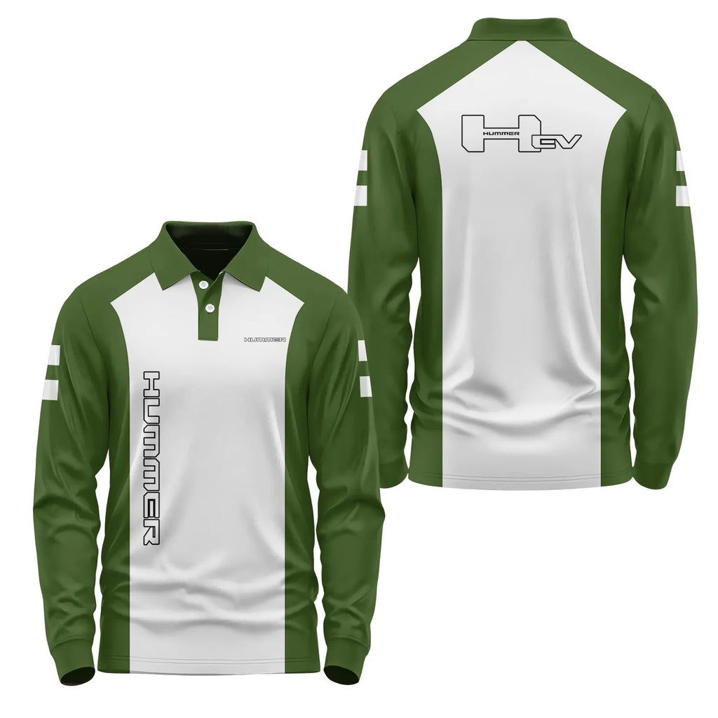 Hummer Long Sleeve Polo SC078