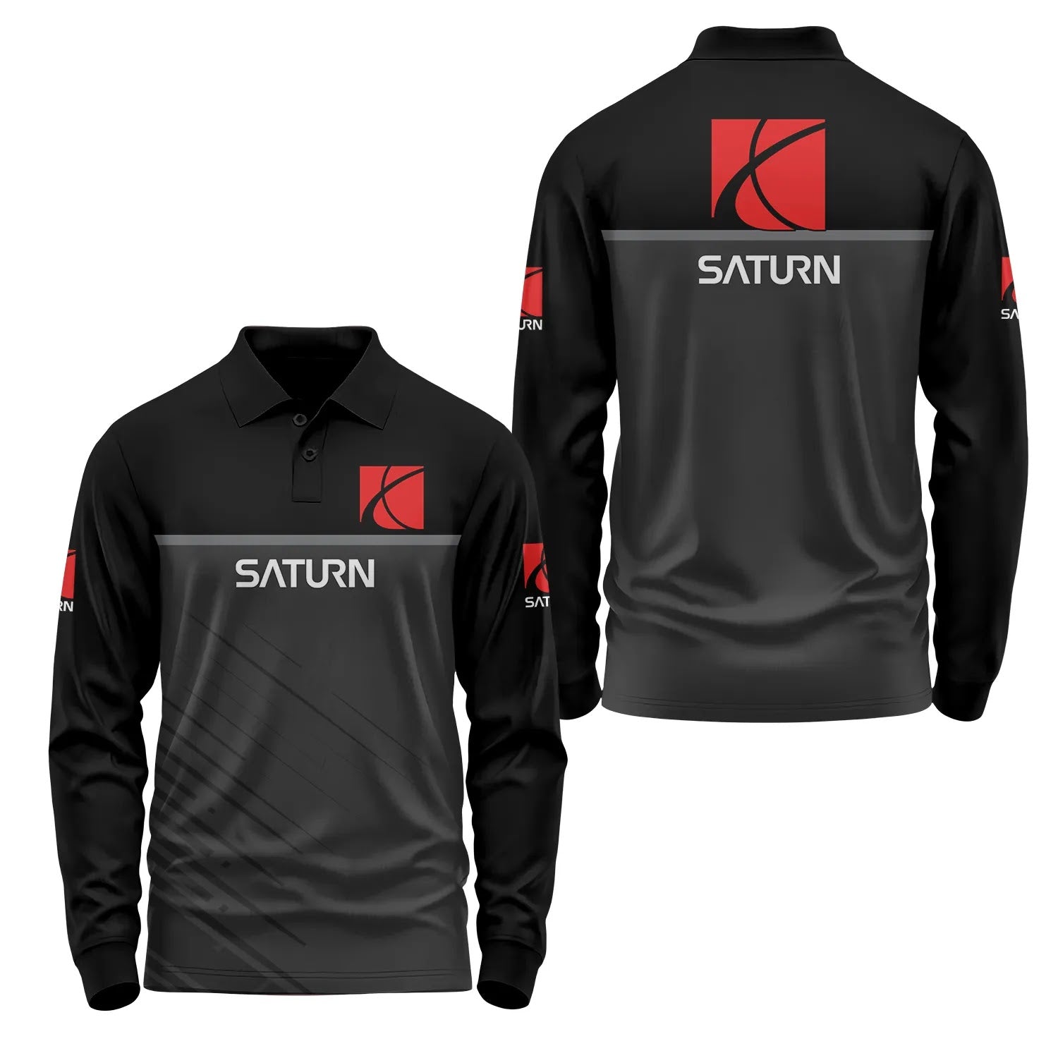 Saturn Long Sleeve Polo SC040