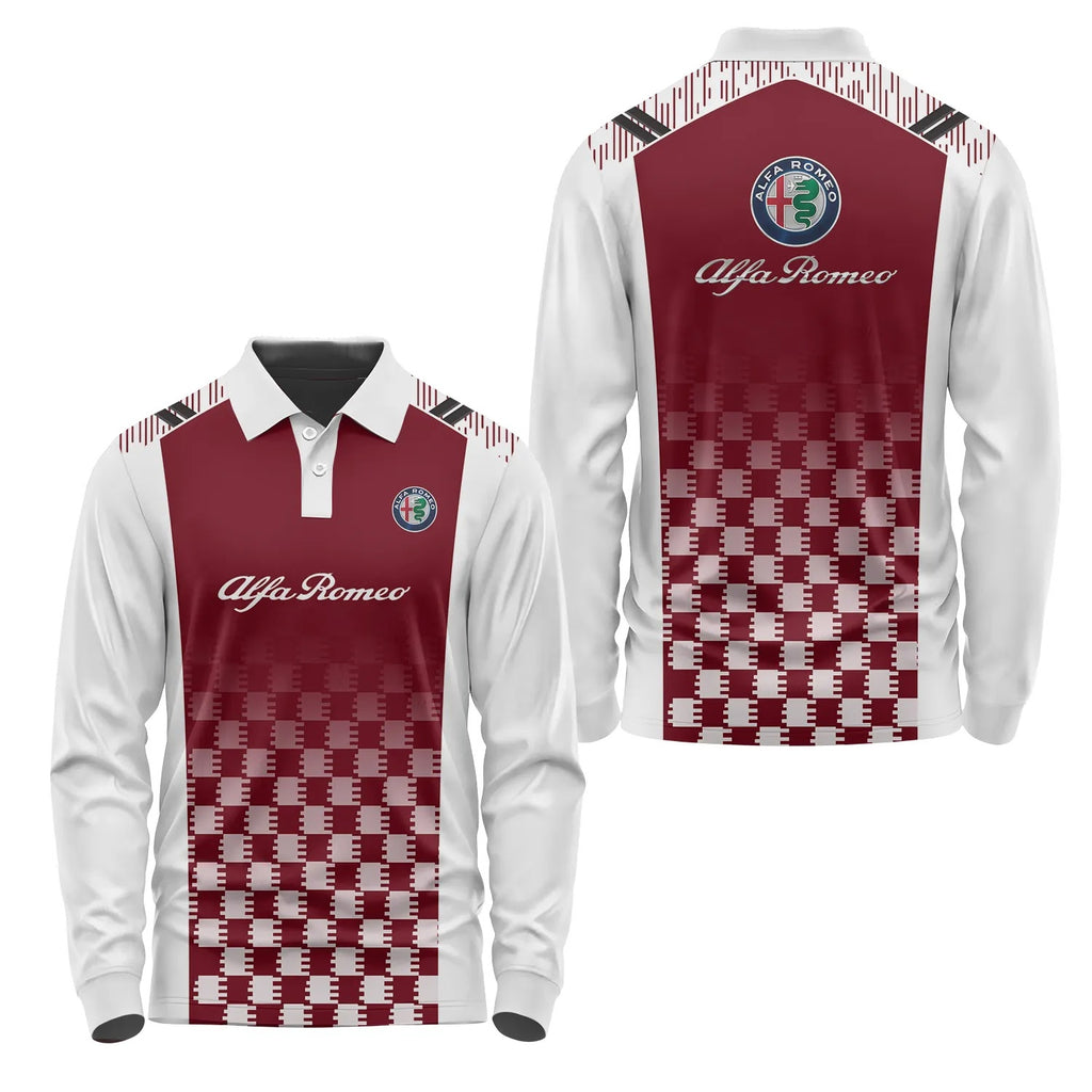 Alfa Romeo Long Sleeve Polo SC063