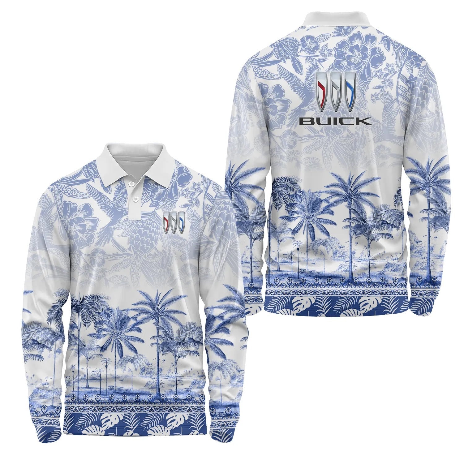 Buick Long Sleeve Polo SC045
