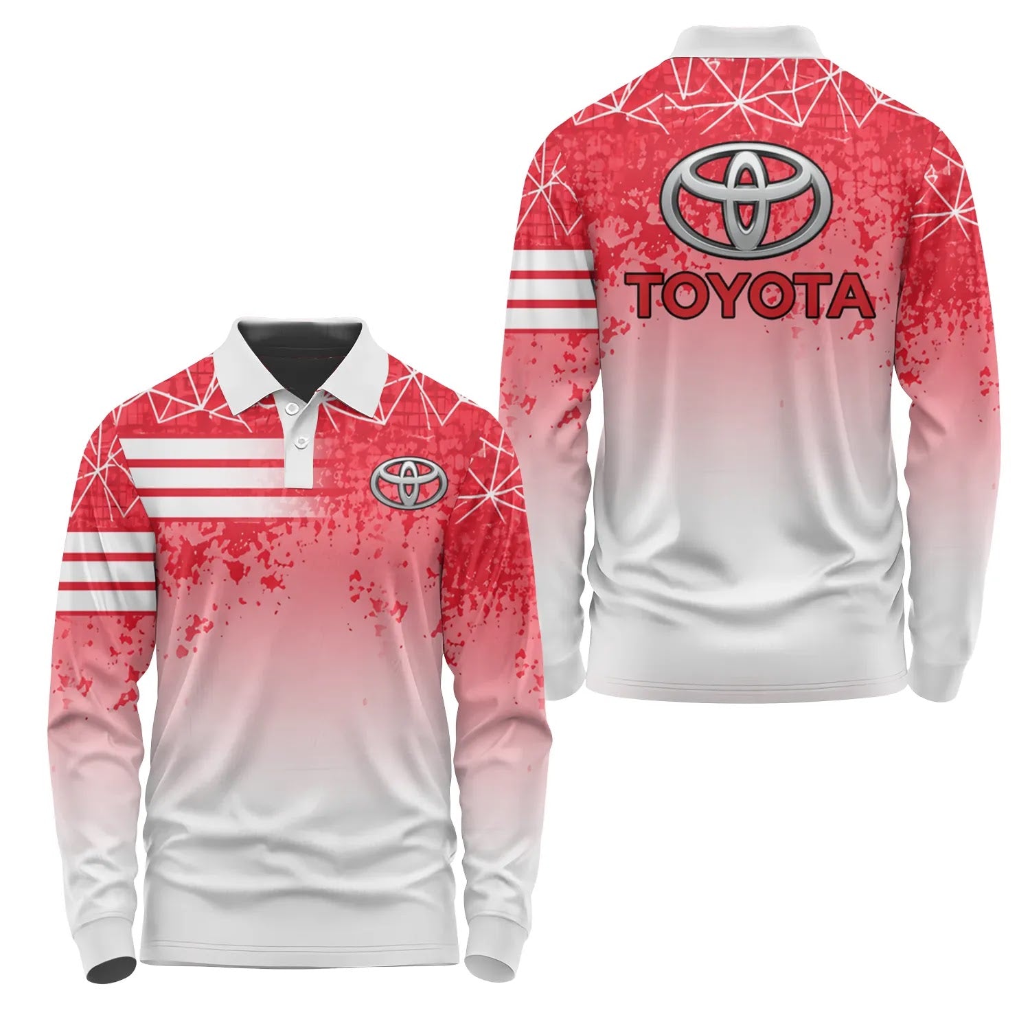Toyota Long Sleeve Polo SC097
