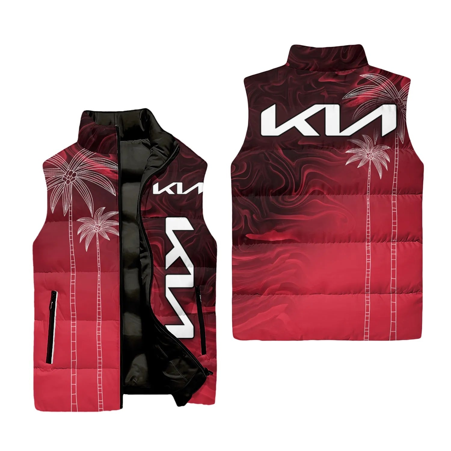 Kia Sleeveless Puffer Jacket SHW070