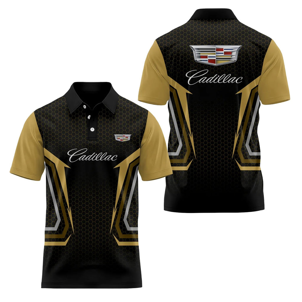 Cadillac Short Sleeve Polo SC075