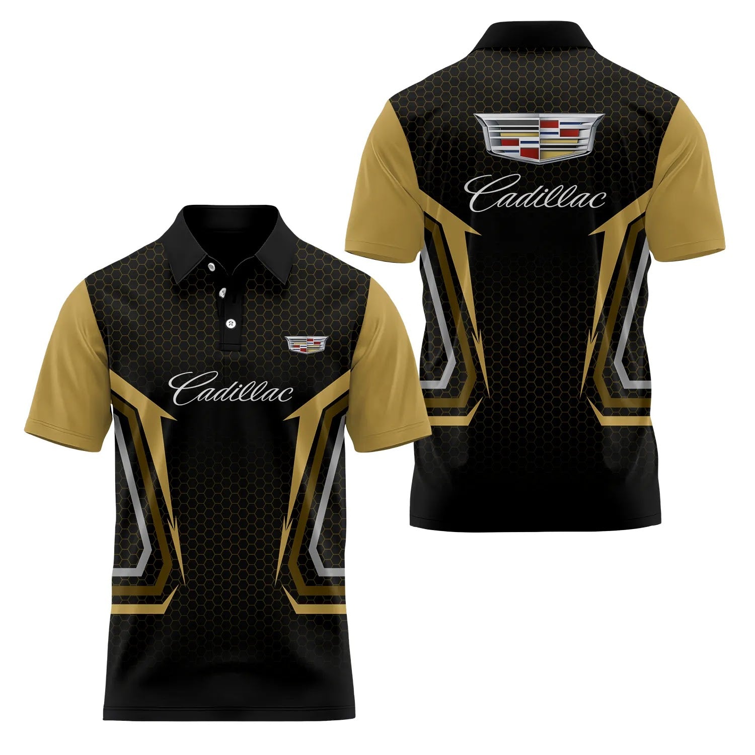 Cadillac Short Sleeve Polo SC075