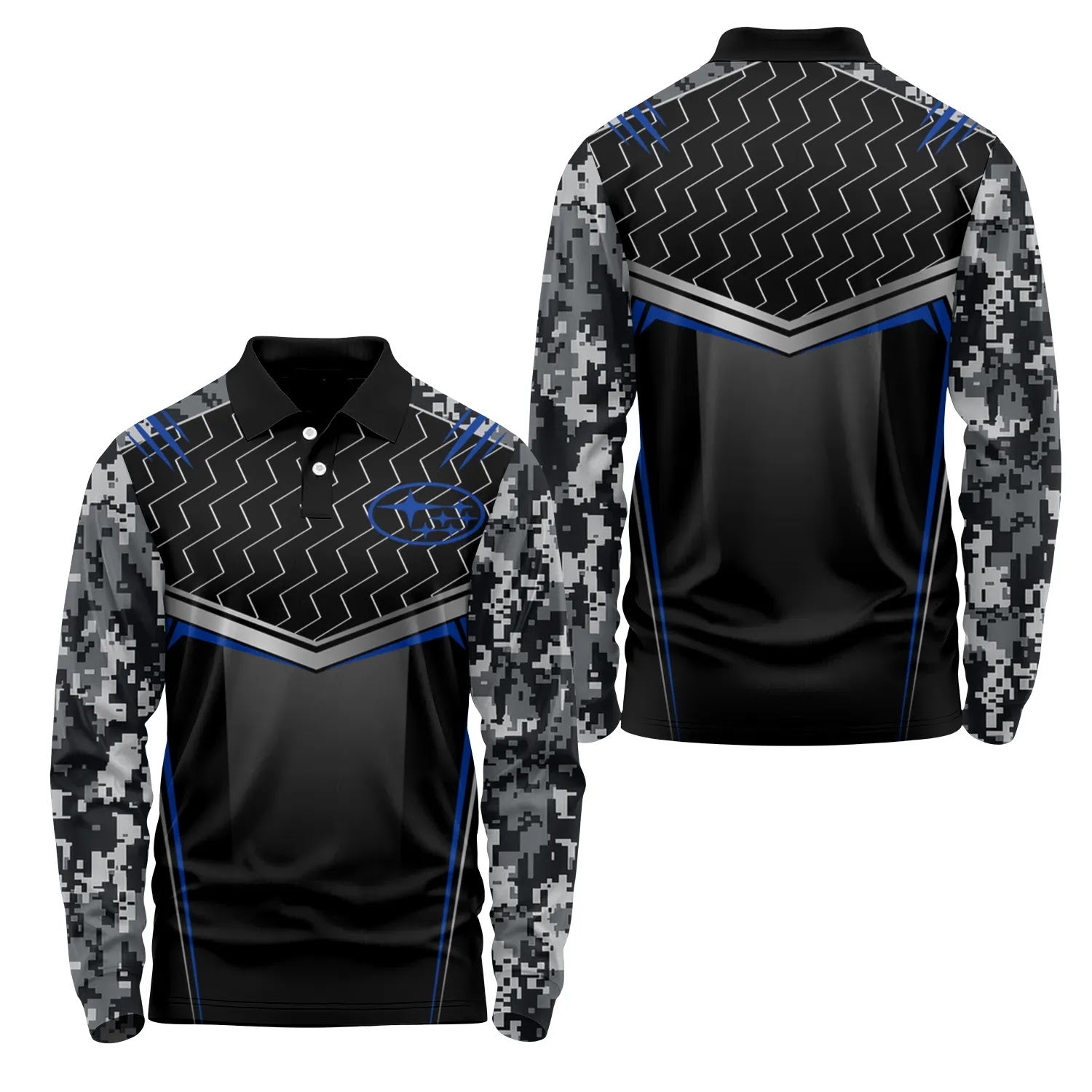 Subaru Long Sleeve Polo SC115