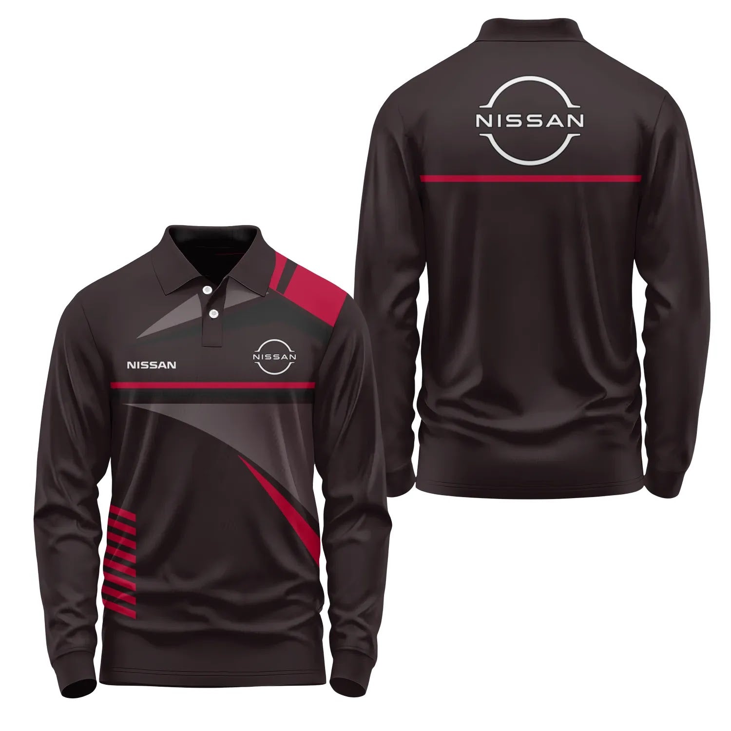 Nissan Long Sleeve Polo SC067