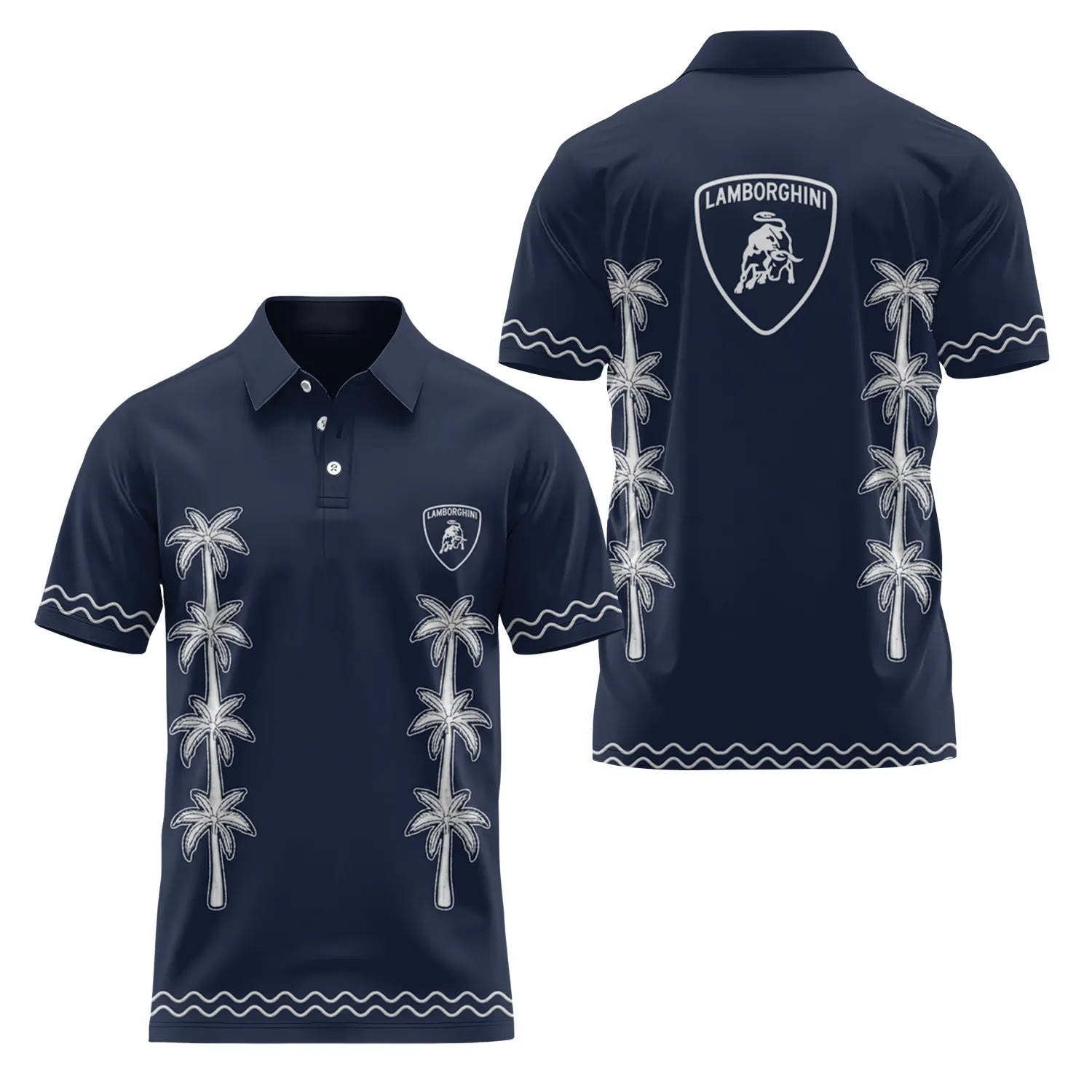 Lamborghini Short Sleeve Polo SHW065