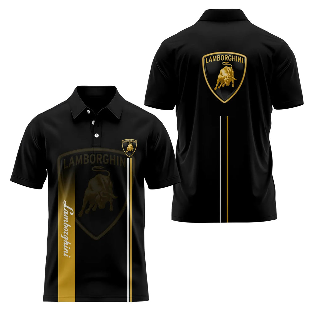 Lamborghini Short Sleeve Polo SC077