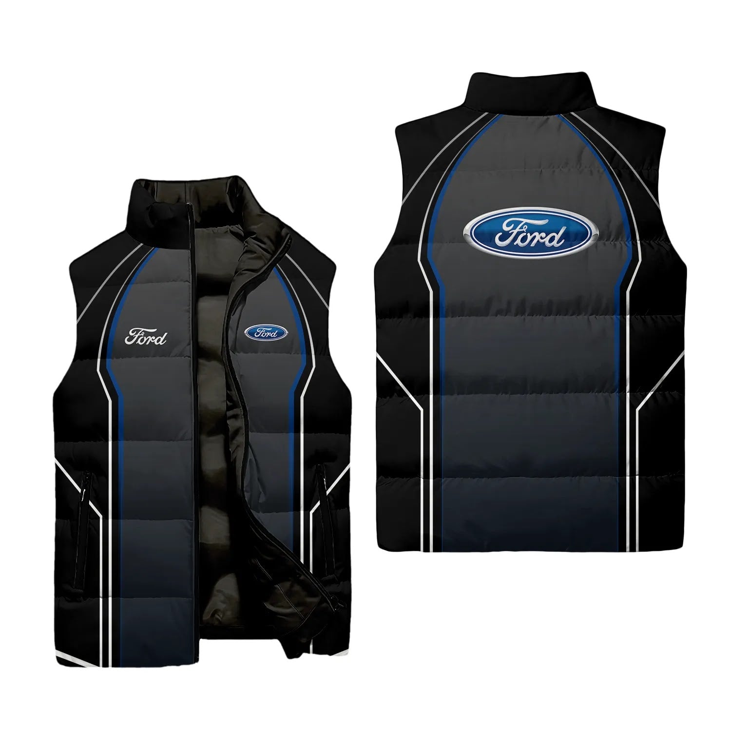 Ford Sleeveless Puffer Jacket SC061