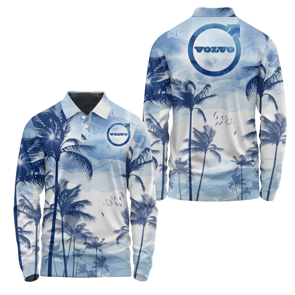 Volvo Long Sleeve Polo SHW004