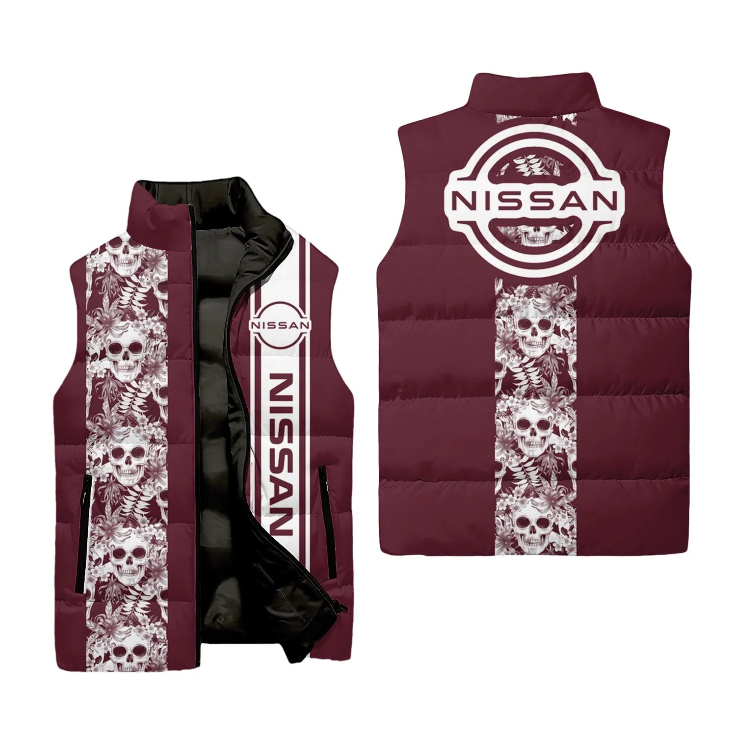 Nissan Sleeveless Puffer Jacket SHW042