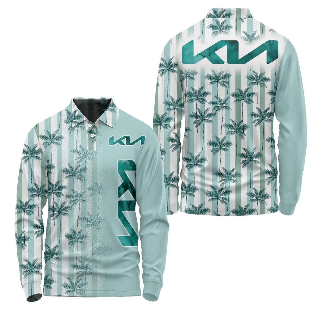 Kia Long Sleeve Polo SHW028