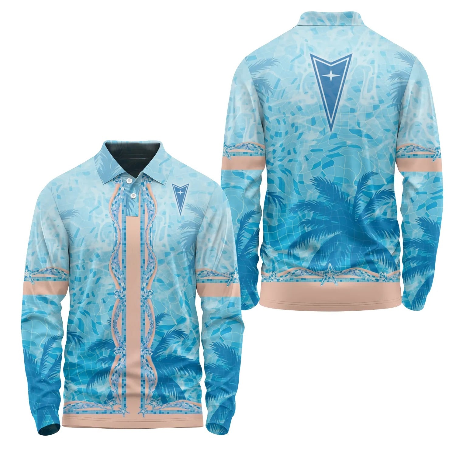 Pontiac Long Sleeve Polo SHW026