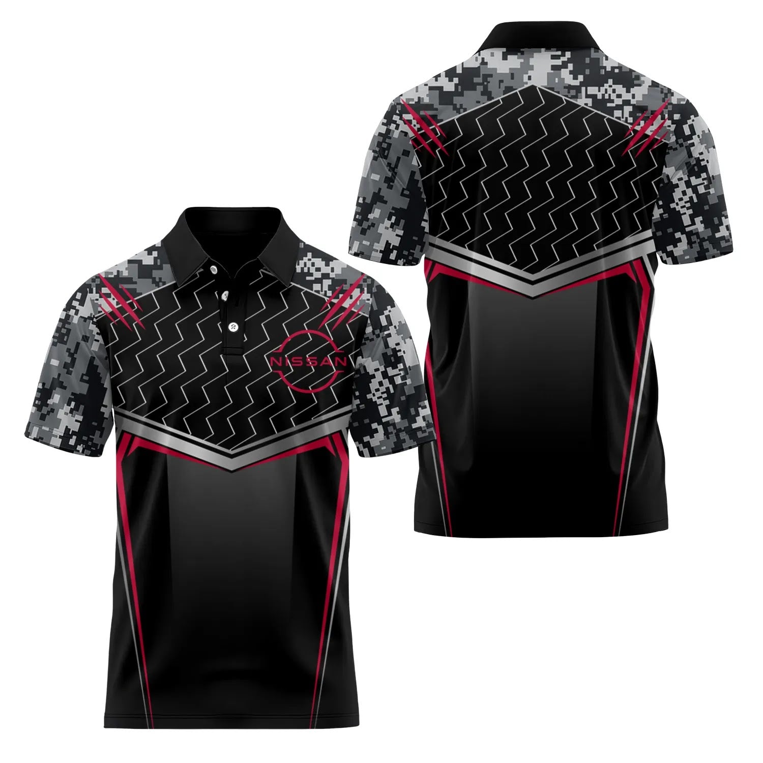 Nissan Short Sleeve Polo SC115