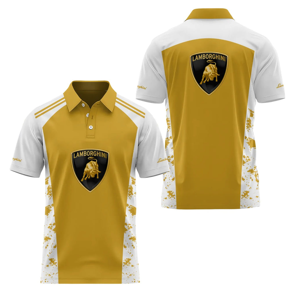 Lamborghini Short Sleeve Polo SC089
