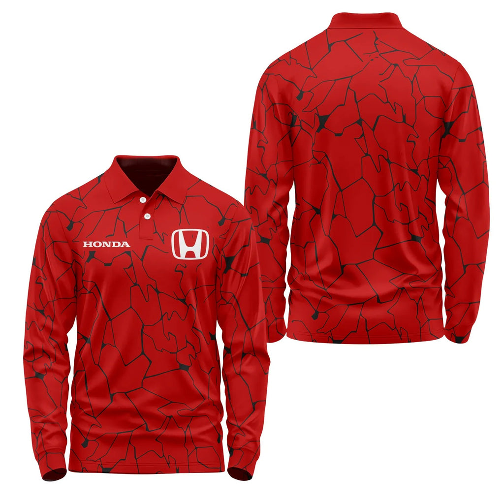 Honda Long Sleeve Polo SC103