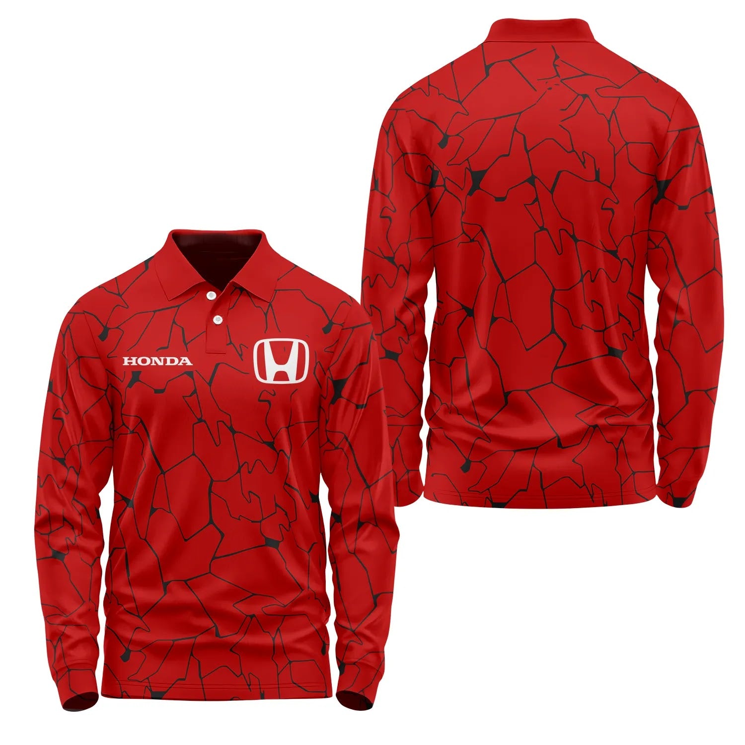 Honda Long Sleeve Polo SC103