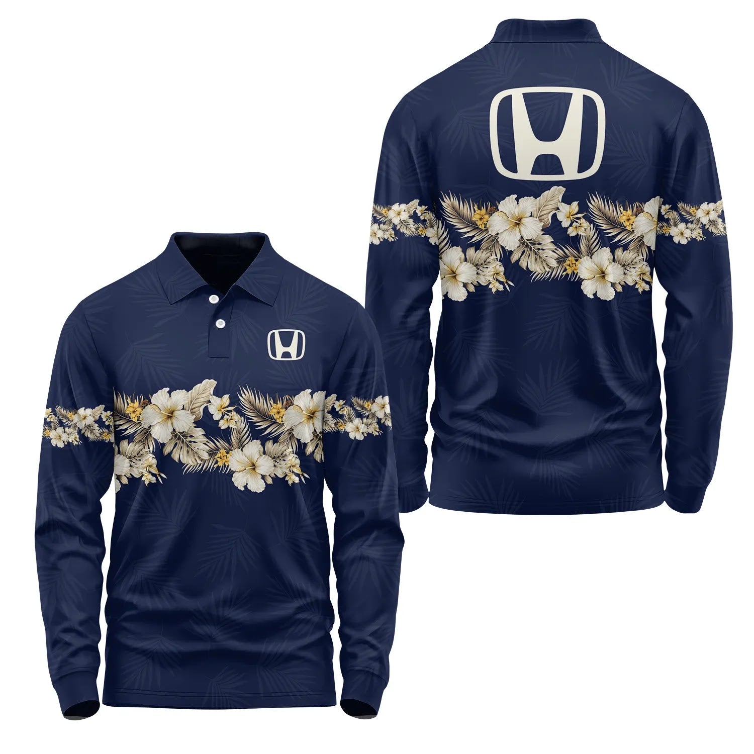 Honda Long Sleeve Polo SHW047