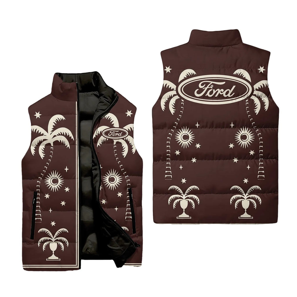Ford Sleeveless Puffer Jacket SHW066