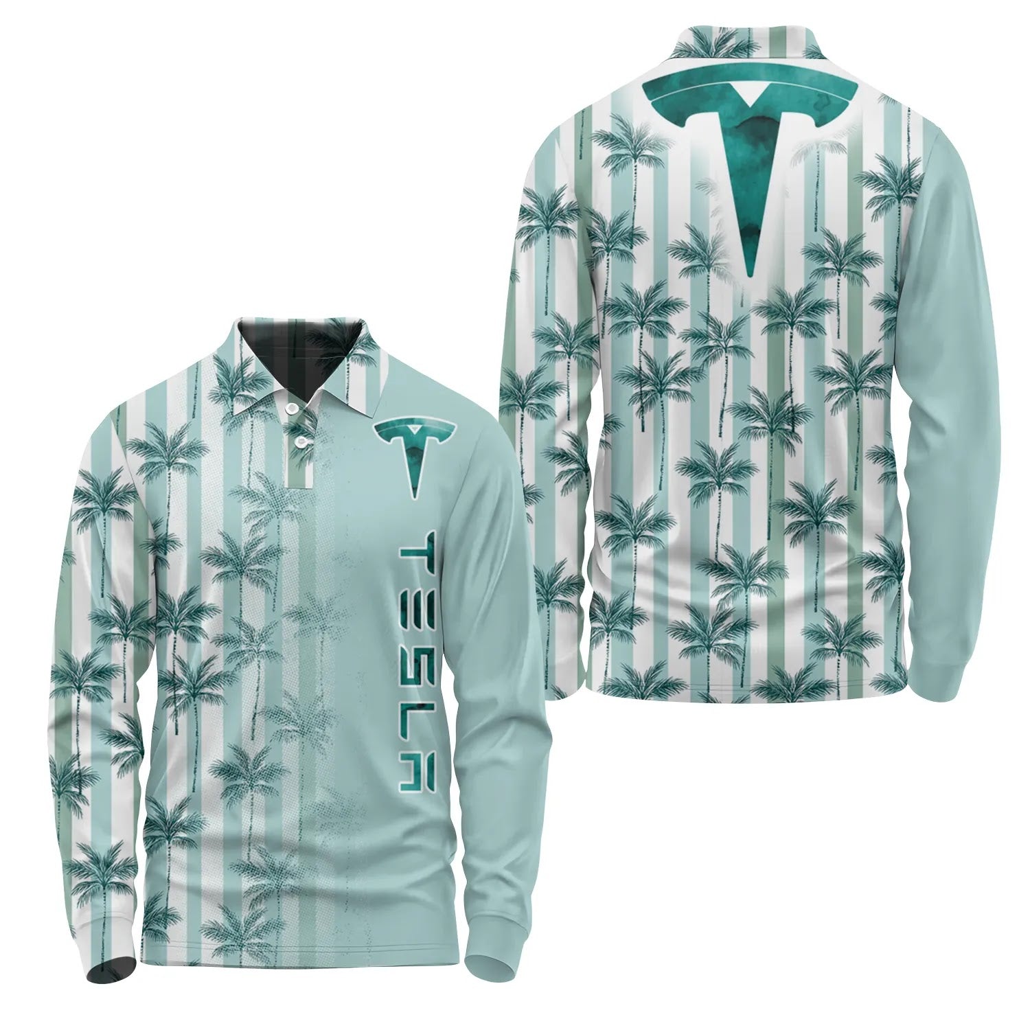 Tesla Long Sleeve Polo SHW028