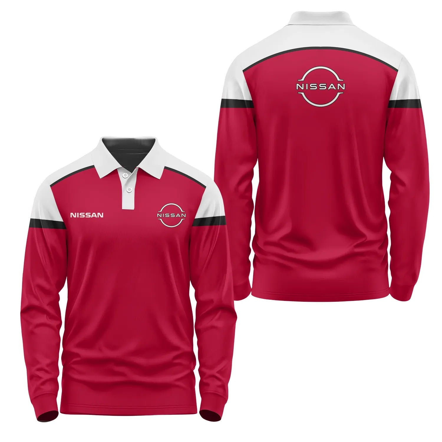 Nissan Long Sleeve Polo SC087