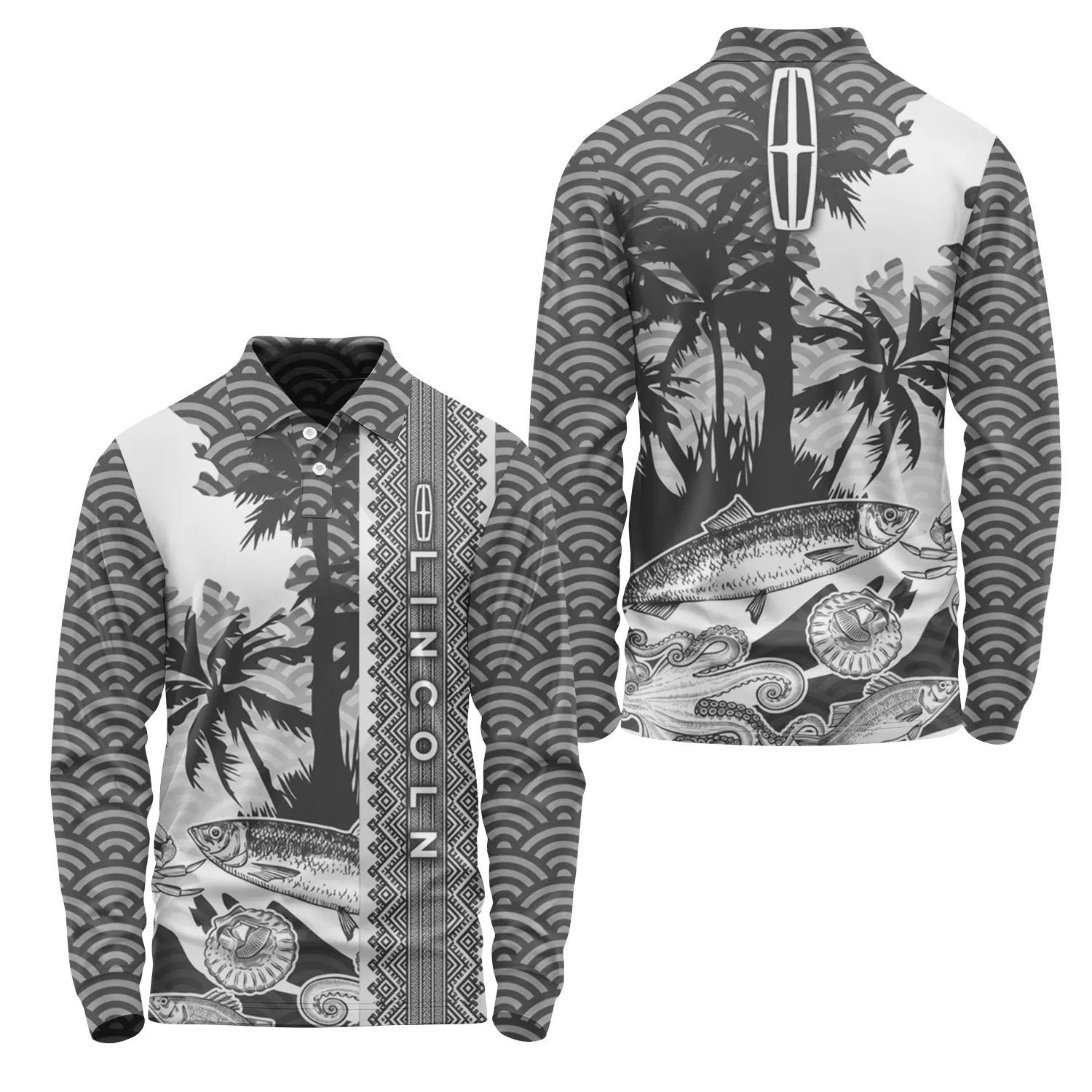 Lincoln Long Sleeve Polo SHW038