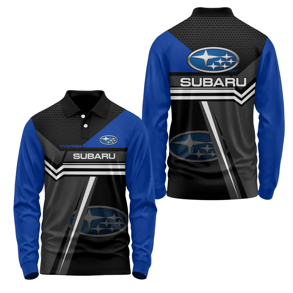 Subaru Long Sleeve Polo SC071