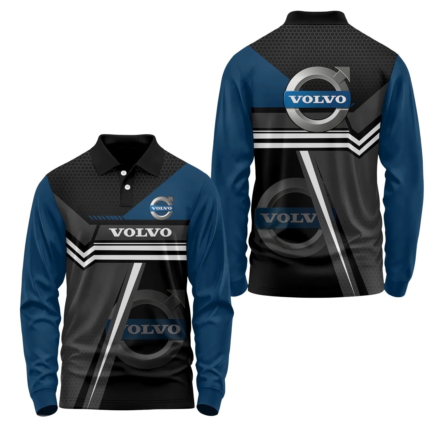 Volvo Long Sleeve Polo SC071