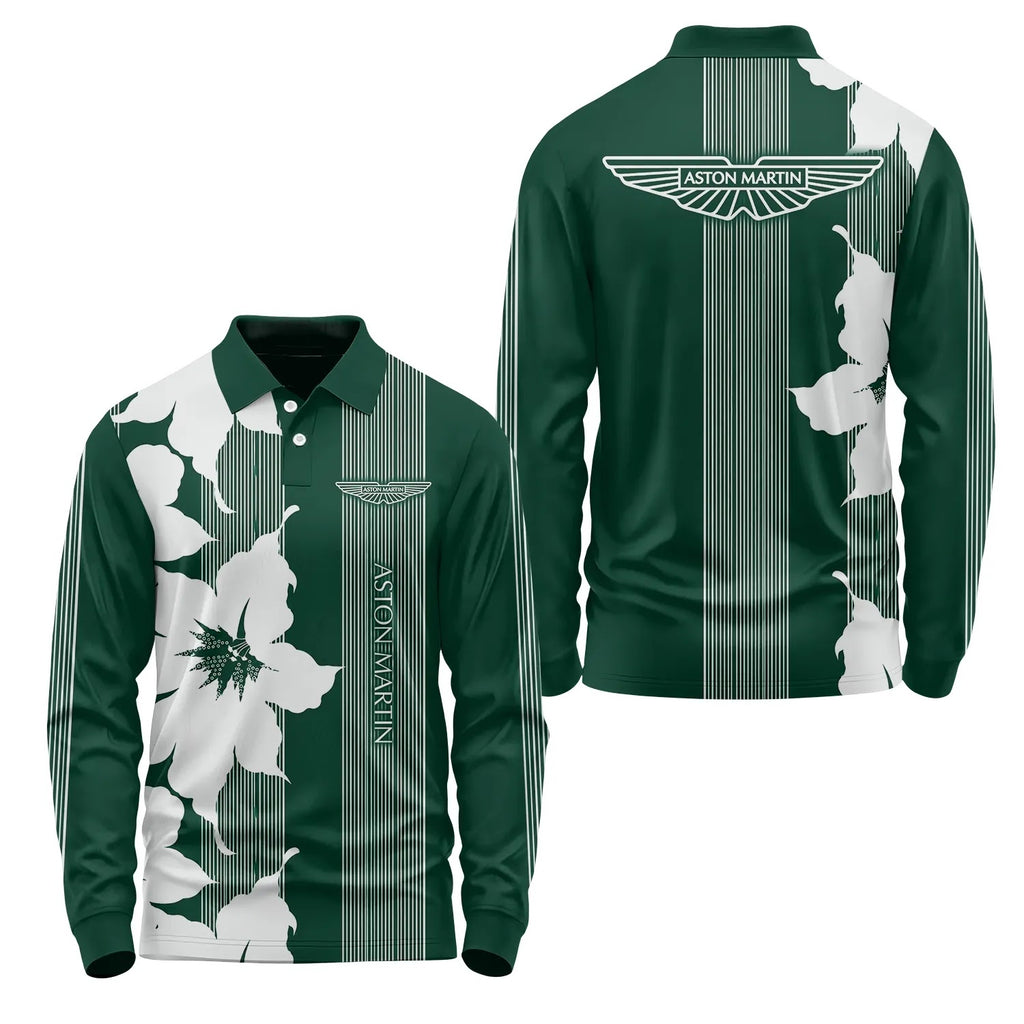 Aston Martin Long Sleeve Polo SHW039