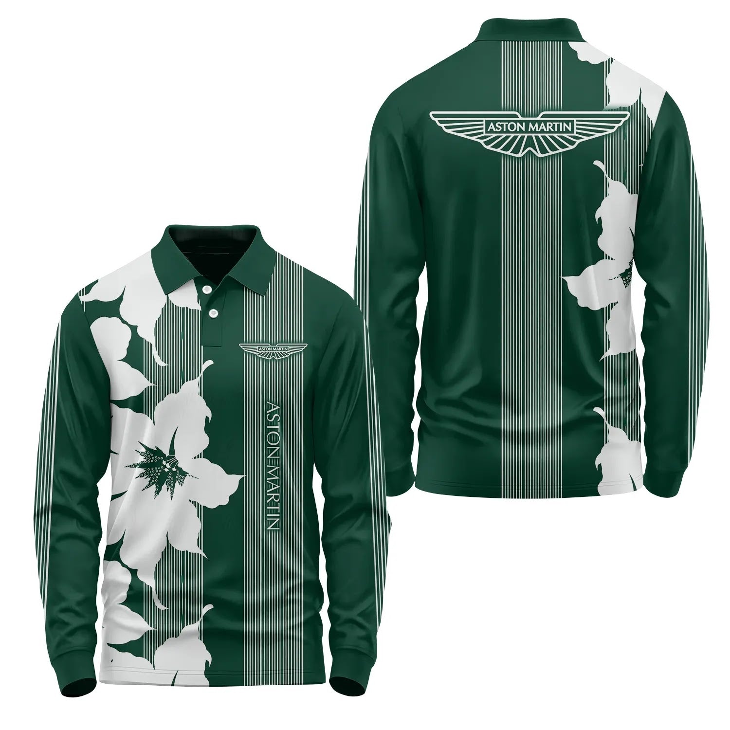 Aston Martin Long Sleeve Polo SHW039