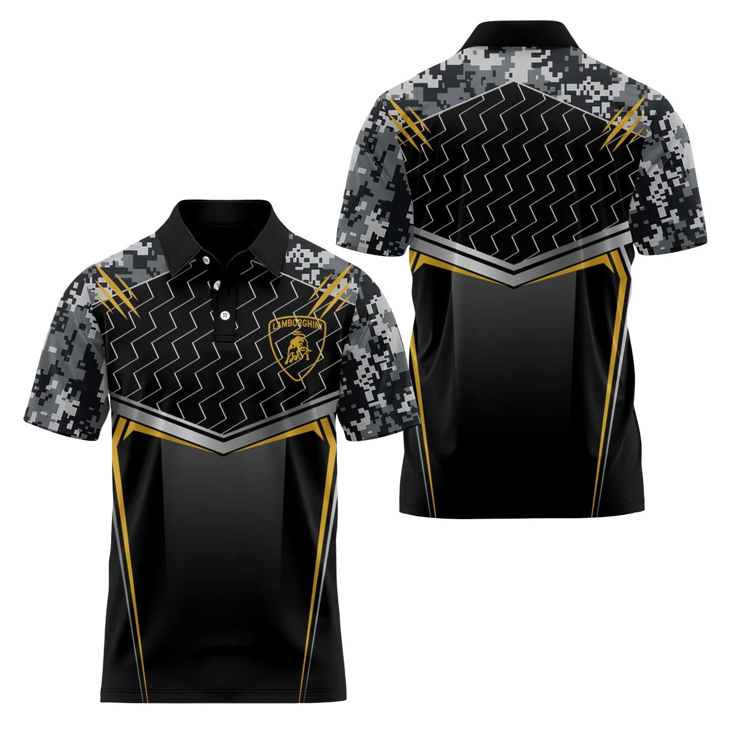 Lamborghini Short Sleeve Polo SC115