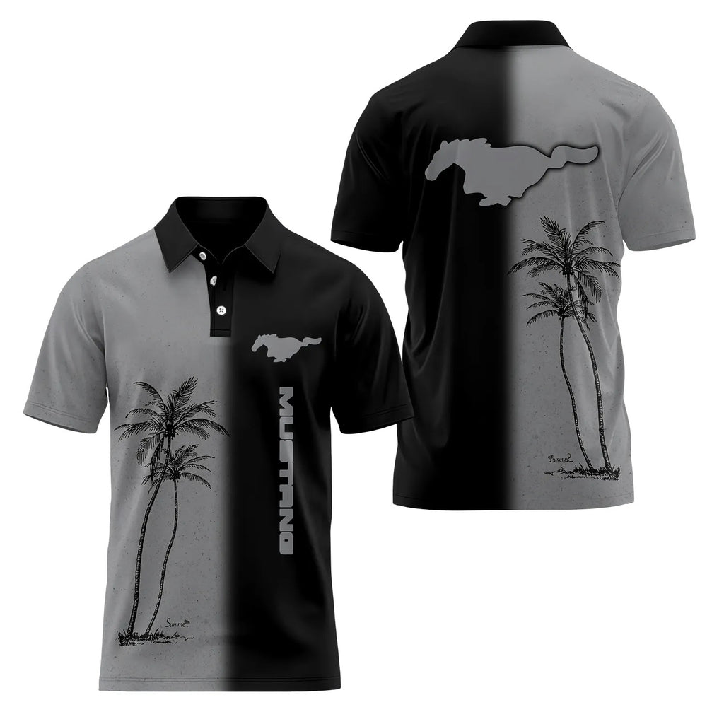 Ford Mustang Short Sleeve Polo SHW037