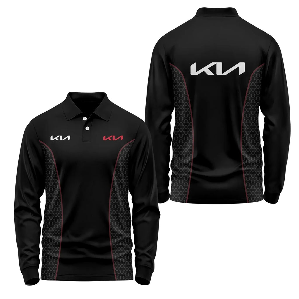 Kia Long Sleeve Polo SC072