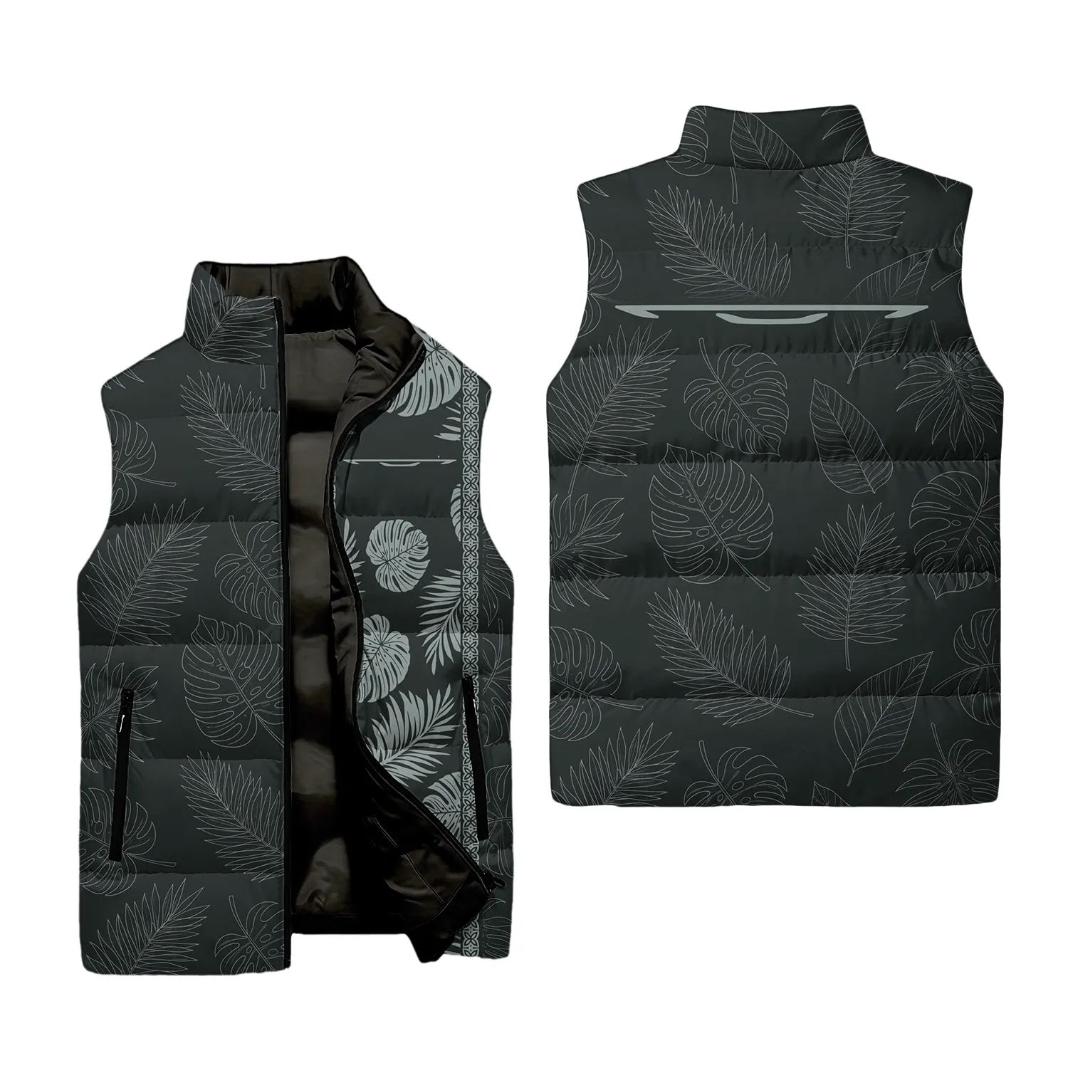 Chrysler Sleeveless Puffer Jacket SHW022