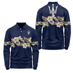 Maserati Long Sleeve Polo SHW047