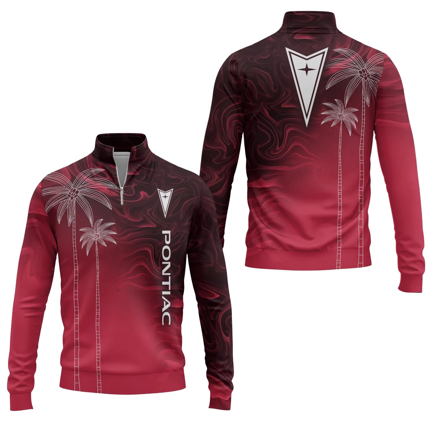 Pontiac Quarter-zip Pullover SHW070