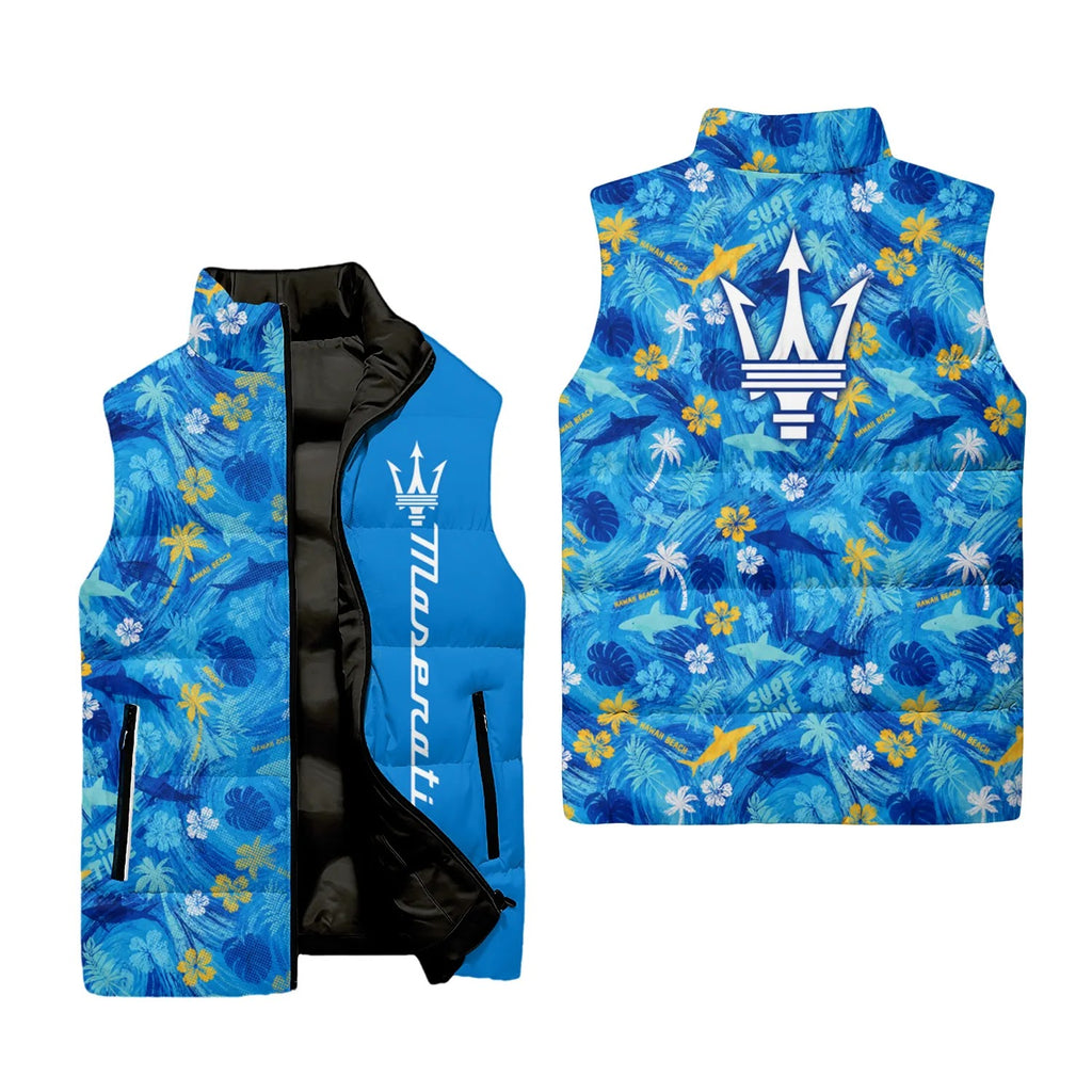 Maserati Sleeveless Puffer Jacket SHW027